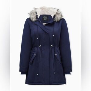 Blue Torrid coat